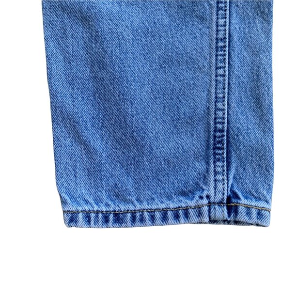 Vintage Levi Strauss High Rise Light Wash Relaxed Fit Denim Jeans 10L - Picture 10 of 10